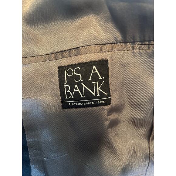 GUC Jos. A Banks Men's Greenish Suit Coat Jacket Blazer Size 41L - Picture 4 of 6